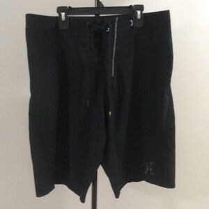 Black, Hurley Phantom, Boardshorts (Waist 32)